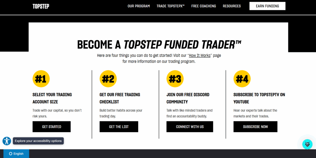 TopStep proprietary trading platform, challenges, dashboard, and rules - Preview 3